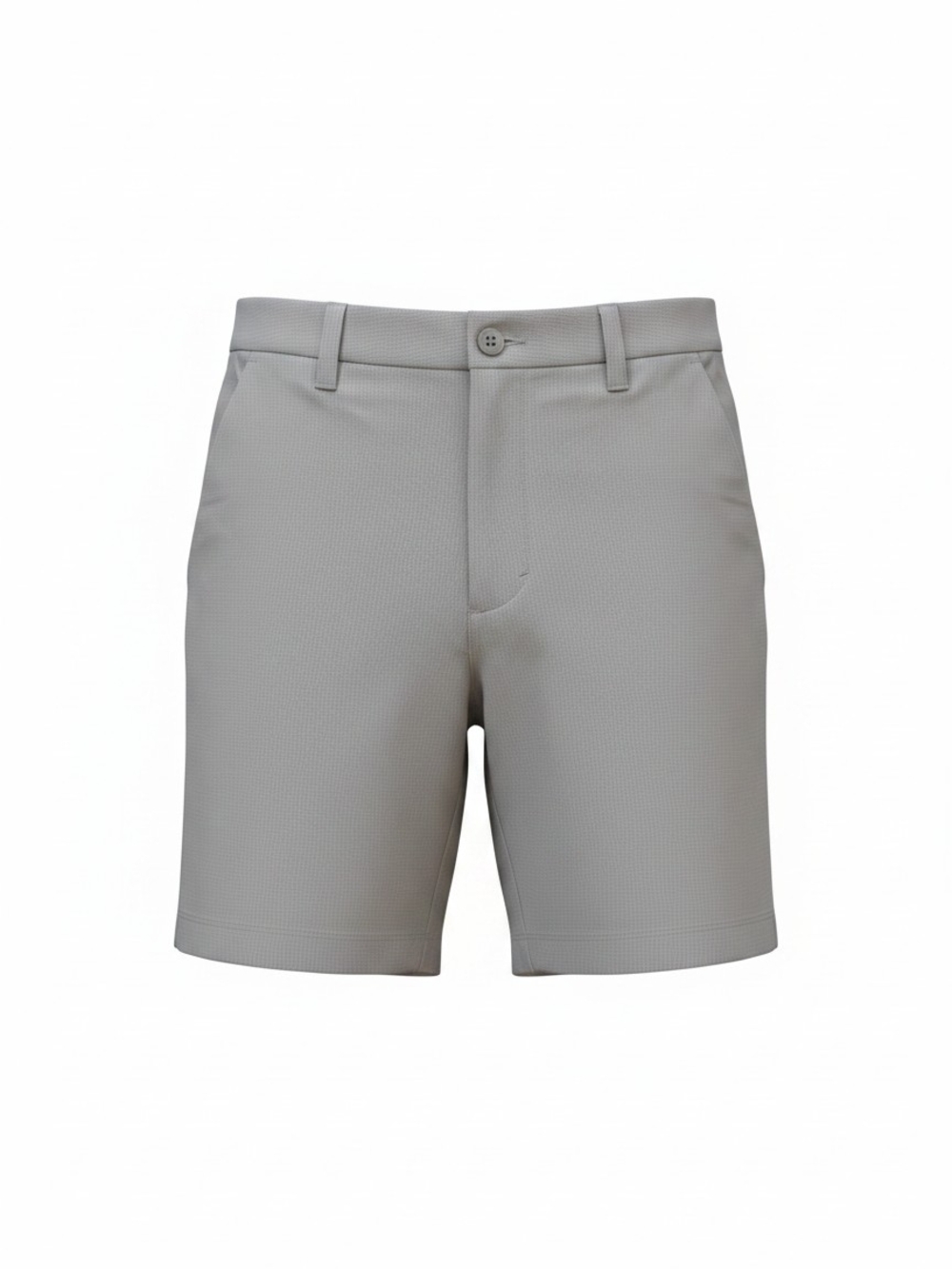 lululemon athletica Men's Light Gray Flat-Front Performance Shorts